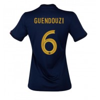 Frankreich Matteo Guendouzi #6 Fußballbekleidung Heimtrikot Damen WM 2022 Kurzarm